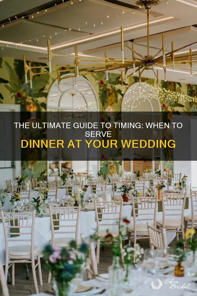 how long to allow for wedding dinner