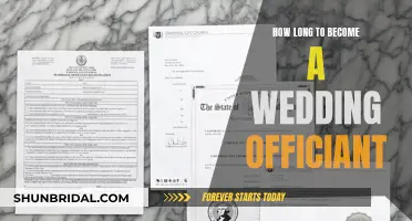 Becoming a Wedding Officiant: How Long Does It Take?