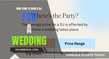 Booking a Wedding DJ: How Long Should You Book For?