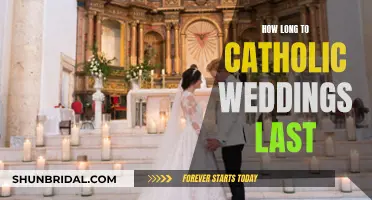 Catholic Wedding Duration: How Long Do Ceremonies Typically Last?