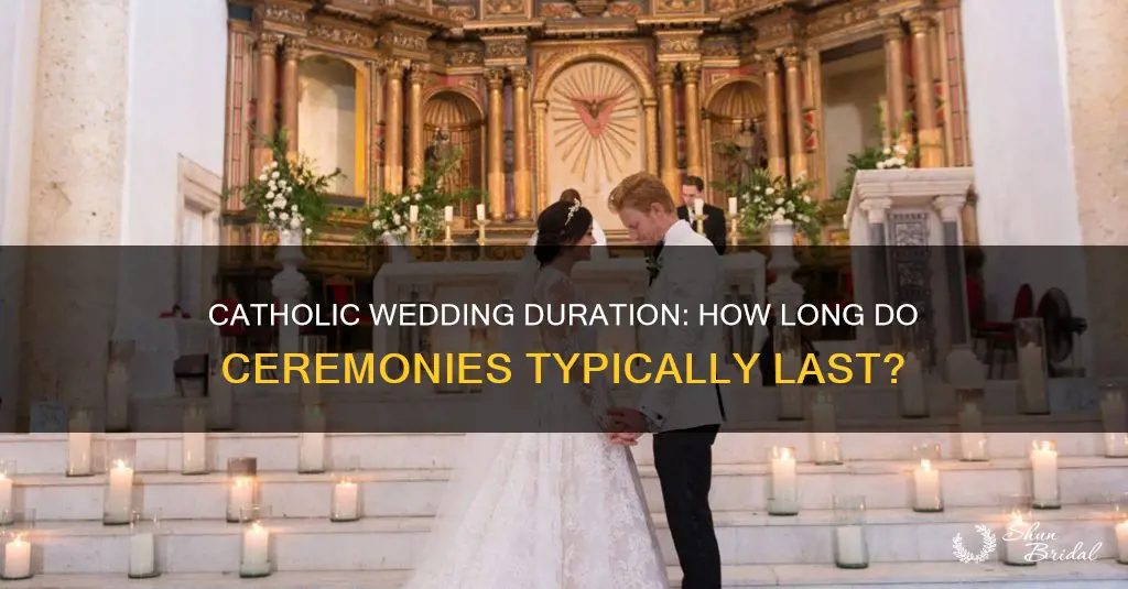 how long to catholic weddings last