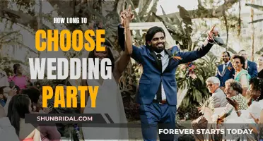 Choosing Your Wedding Party: A Timely Decision