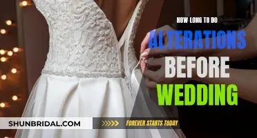 Timing is Everything: When to Finalize Wedding Alterations