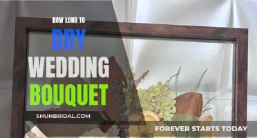 Drying Your Wedding Bouquet: Time to Preserve Memories