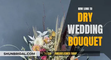 Drying Wedding Bouquets: How Long Does It Take?