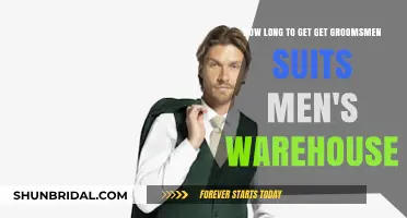 Groomsmen Suits at Men's Warehouse: Timing Your Perfect Wedding Look
