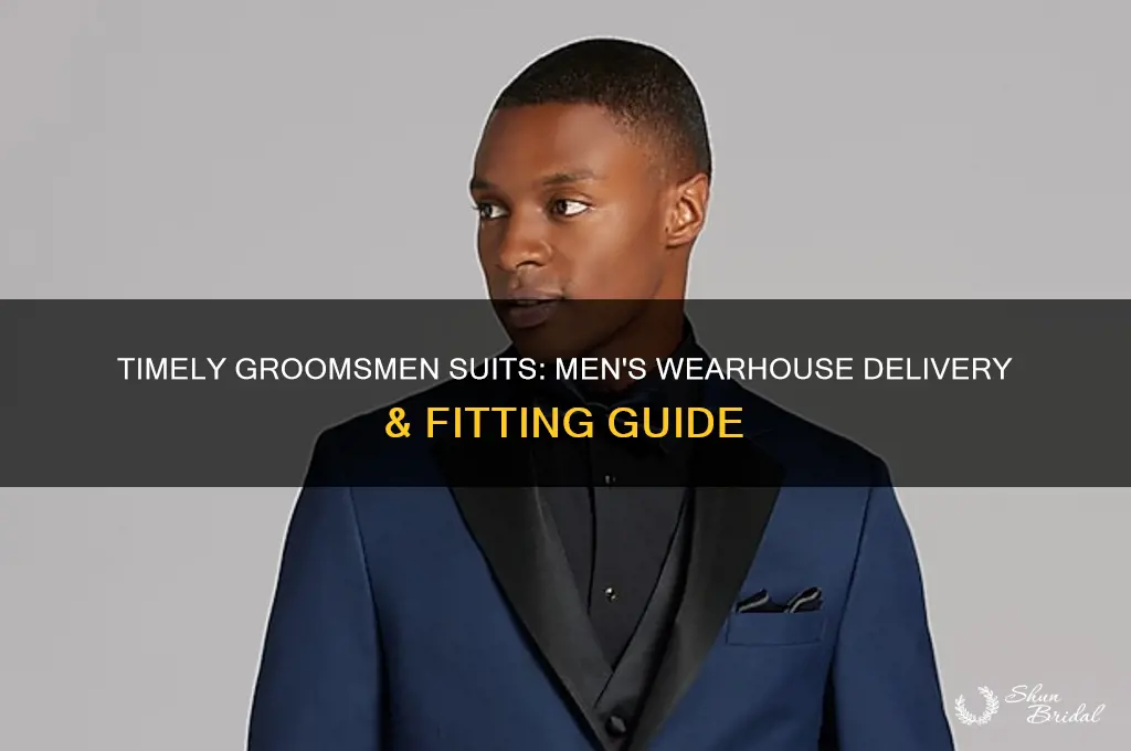 how long to get get groomsmen suits men