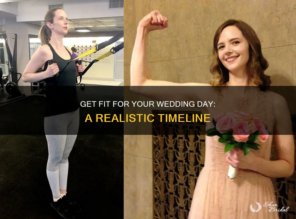 how long to get in shape for wedding