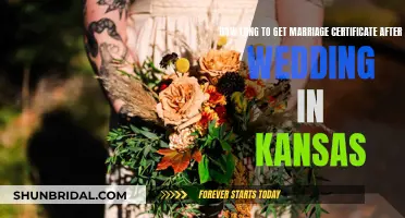 Kansas Marriage Certificate: Understanding the Timeline After Your Wedding