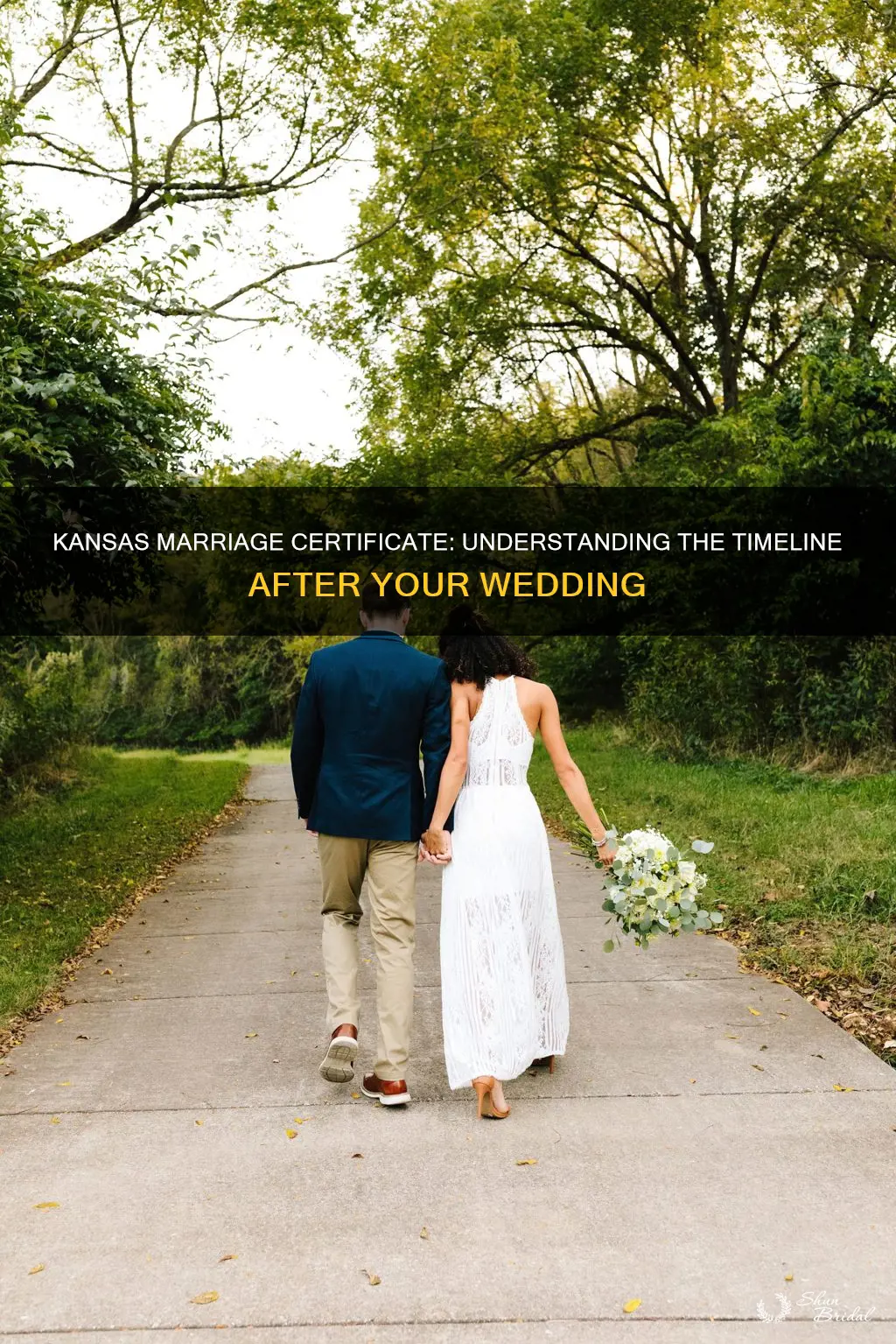 how long to get marriage certificate after wedding in kansas