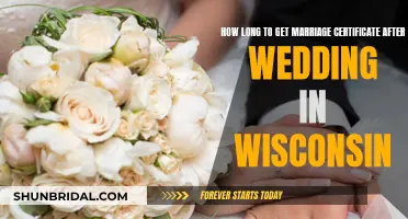 Understanding Wisconsin's Marriage Certificate Timeline: From Wedding to Legal Recognition