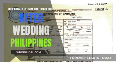When to Expect Your Marriage Certificate in the Philippines