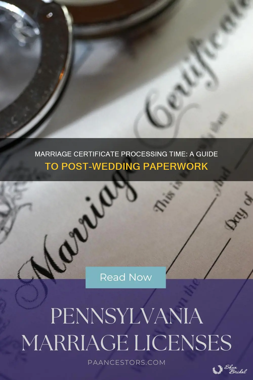 Marriage Certificate Processing Time: A Guide To Post-Wedding Paperwork ...