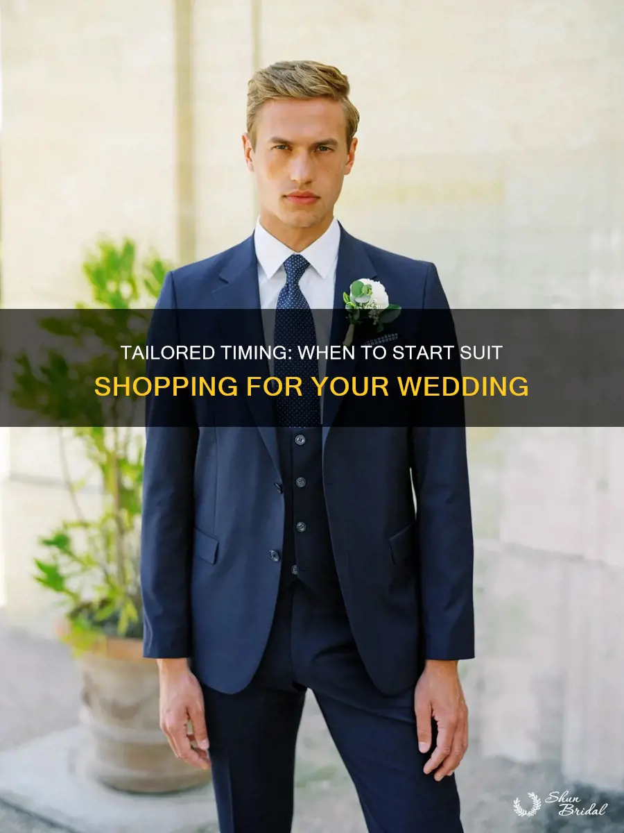 how long to get suits for a wedding