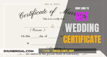 Obtaining Your Wedding Certificate: A Quick Guide