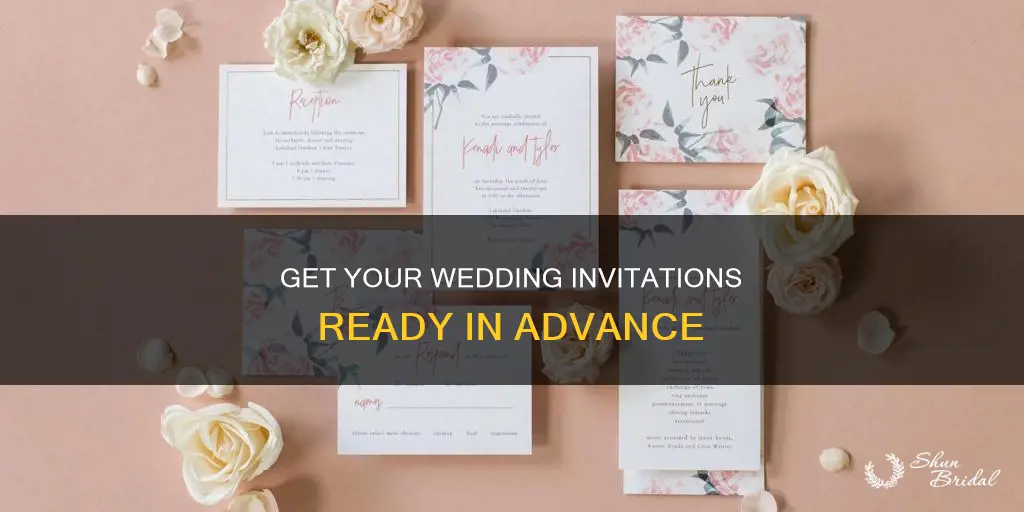 how long to get wedding invitation