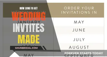 Customizing Wedding Invites: How Long Does It Take?