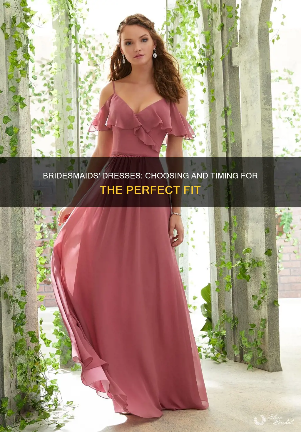 how long to give bridesmaids to choose dresses