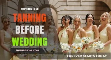 Perfect Wedding Glow: Timing Your Tanning Sessions for the Big Day