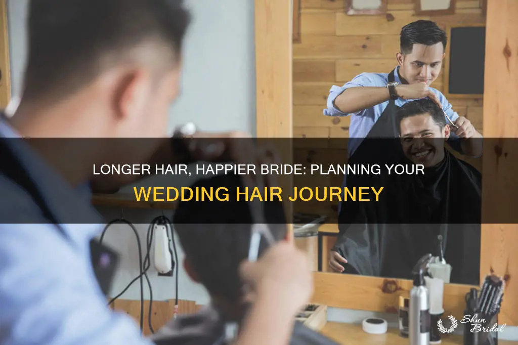 how long to grow hair for wedding