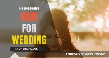 Growing Hair for Your Wedding: Timeline and Tips