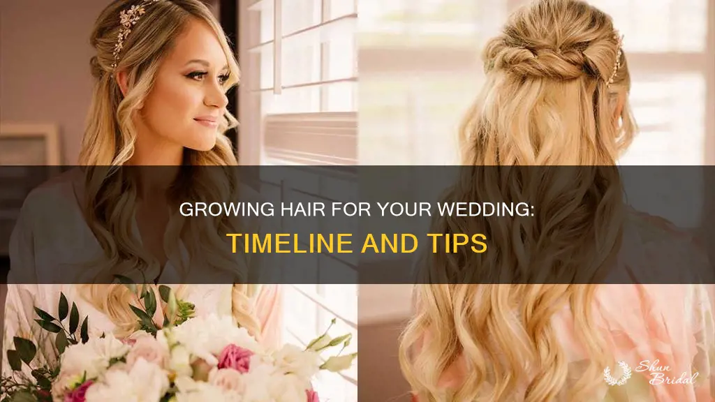 how long to grow hair for wedding