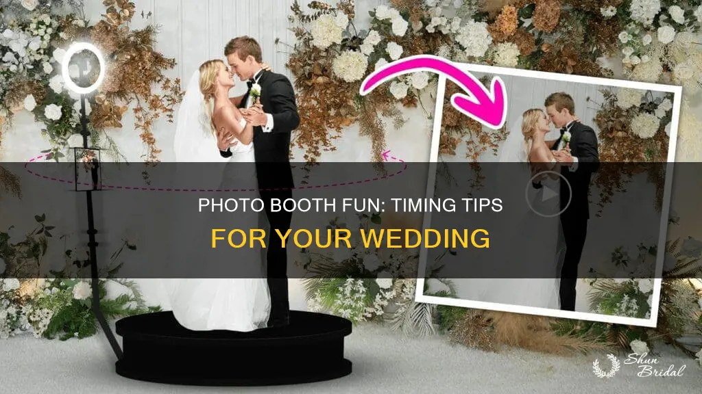 how long to have a photo booth at wedding