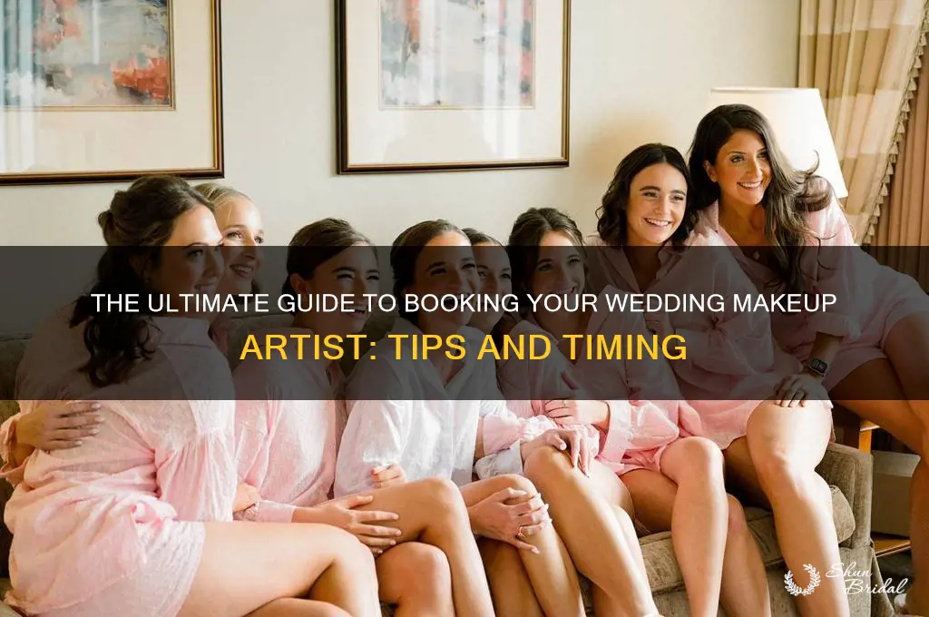 how long to have makeup artist at wedding