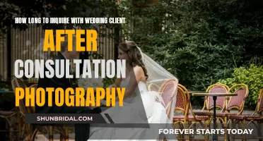Inquiring Wedding Clients: The Post-Consultation Photography Timeline