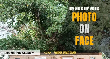 The Right Timeframe for Displaying Wedding Photos