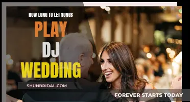 Setting the Right Tempo: DJ Wedding Song Duration Guide