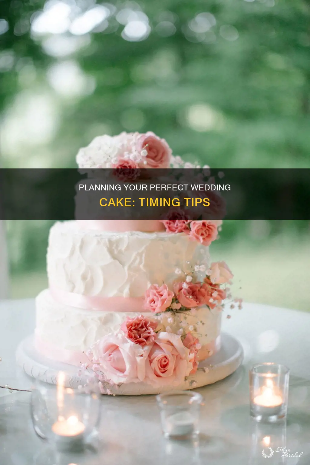 how long to order a wedding cake