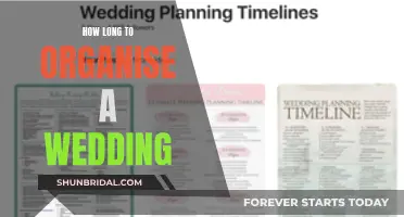 Planning a Wedding: How Long Does It Take?