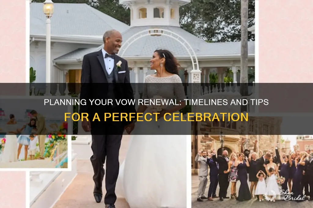 how long to plan a vow renewal