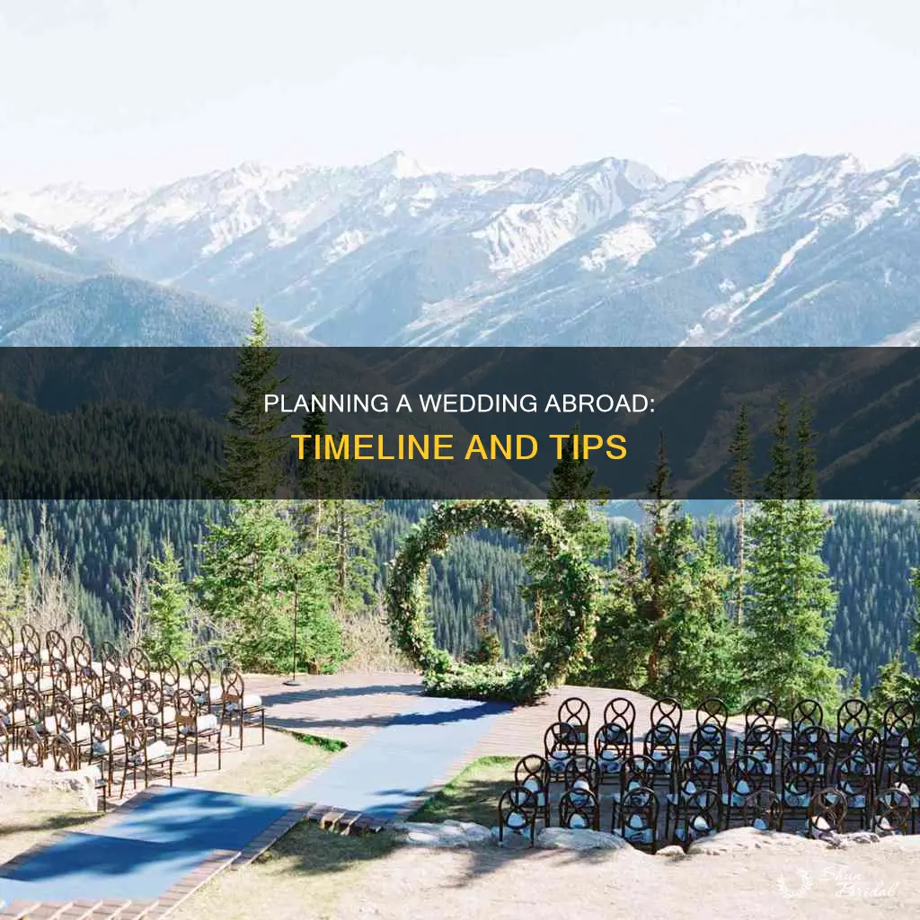 how long to plan a wedding abroad