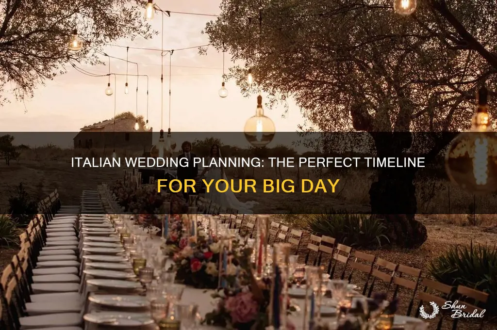 how long to plan a wedding in italy