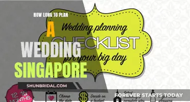 Planning a Wedding in Singapore: How Long Does It Take?
