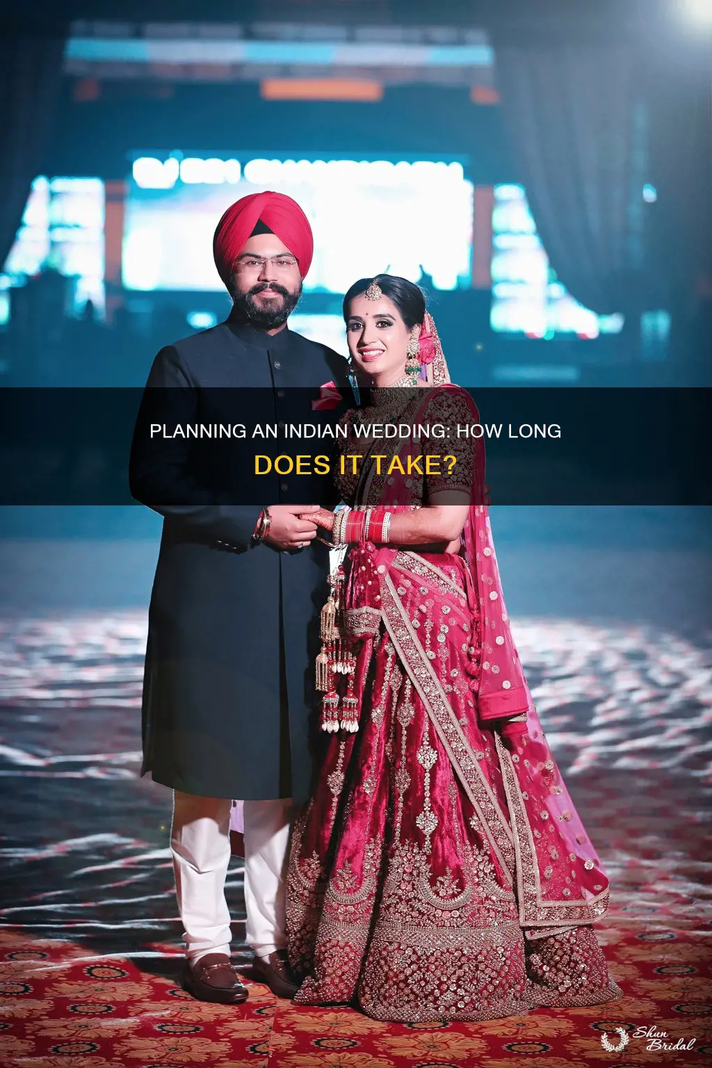 how long to plan an indian wedding