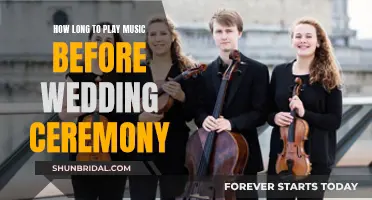 Music Timing for Your Wedding: A Guide to Pre-Ceremony Tunes
