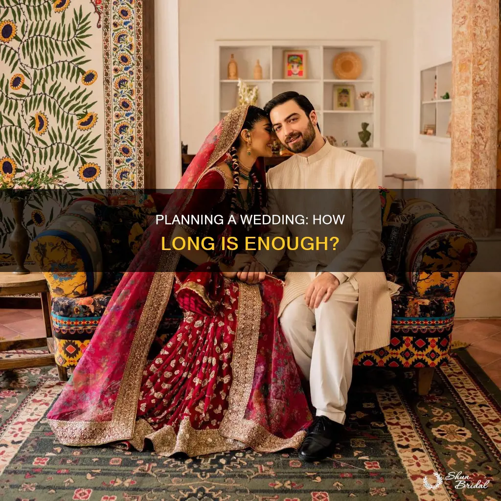 how long to prepare for a wedding
