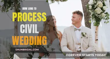 Civil Wedding Processing: How Long Does It Take?
