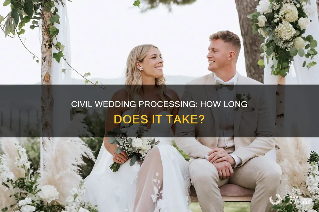 how long to process civil wedding