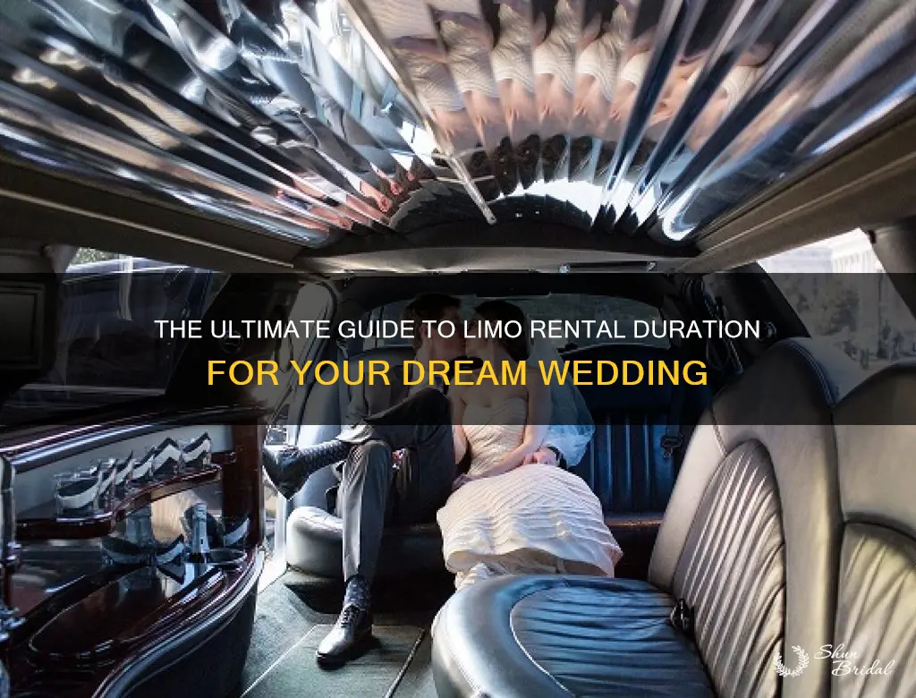 how long to rent limo for wedding