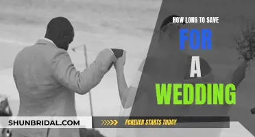 Planning a Wedding: How Long Should You Save?