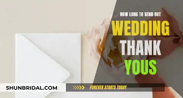 The Art of Wedding Thank-Yous: Timing and Etiquette