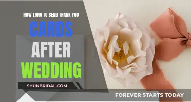 The Art of Sending Post-Wedding Thank You Cards