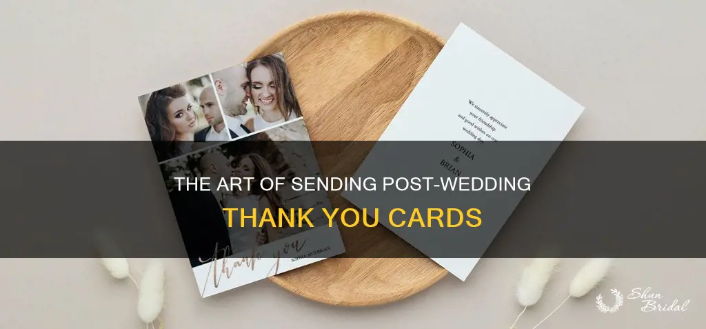 how long to send thank you cards after wedding