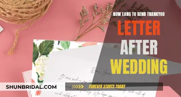Post-Wedding Thank-You Letters: Timely Etiquette for Couples
