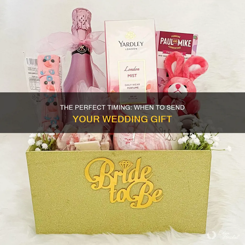 how long to send wedding gift