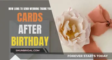 Thank-You Card Timing: Wedding and Birthday Etiquette